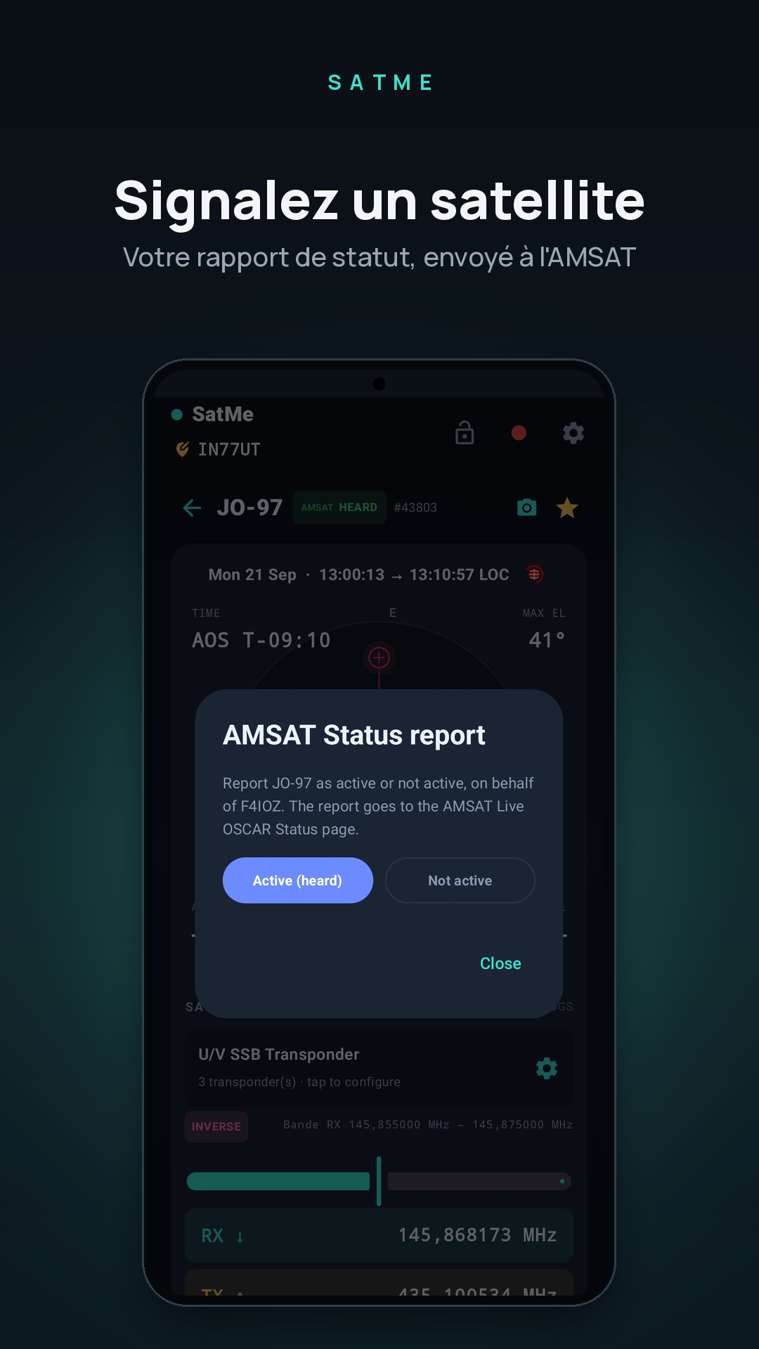 AMSAT status report