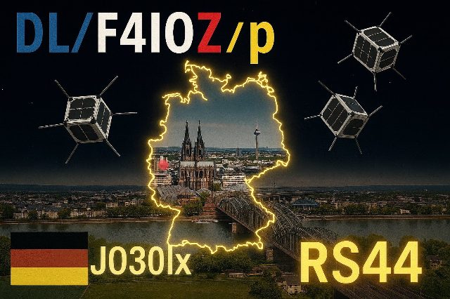 DL/F4IOZ/p in JO30LX, in Germany, RS-44